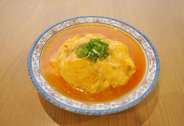 ピリ辛塩だれ天津飯